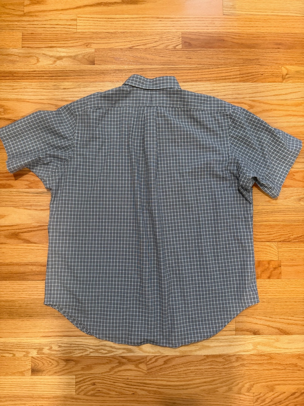Polo Ralph Lauren Men’s XXL Black White Plaid Short Sleeve Button-Down - Picture 2 of 5